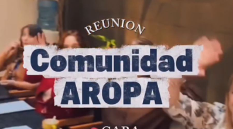 Reunión en CABA de Comunidad AROPA